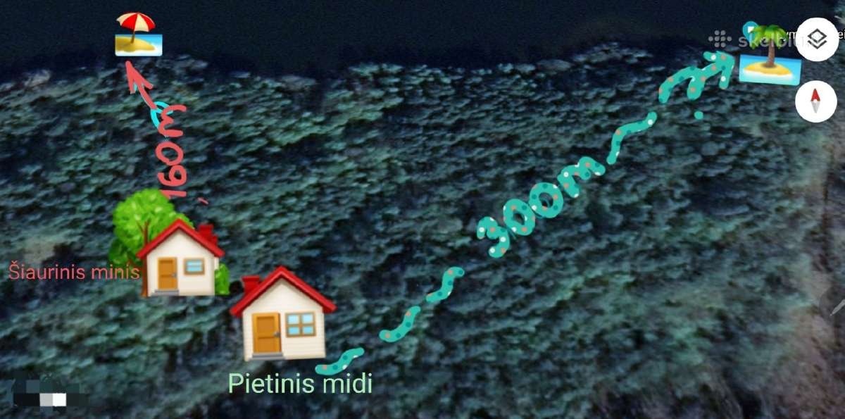 Vienkiemis miške, nuosava ežero pakrantė 5-7 žm. - nuotraukos Nr. 21