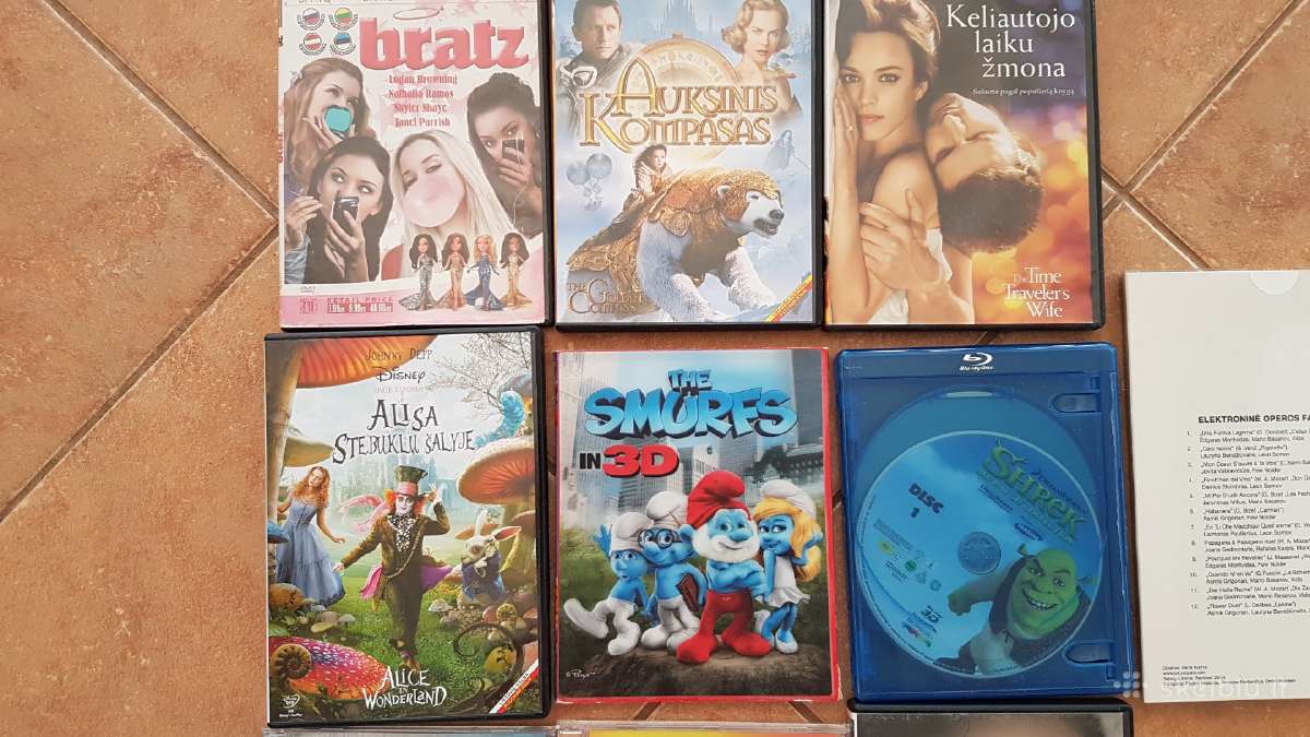 Filmai, žaidimai dvd CD - nuotraukos Nr. 4