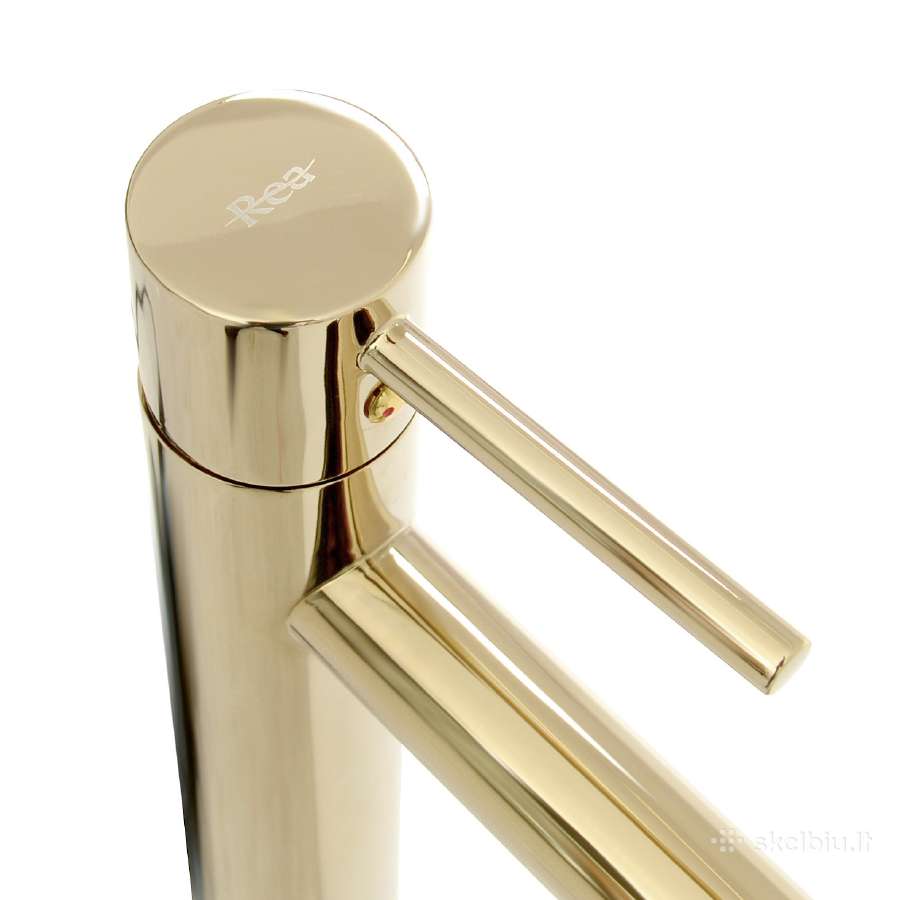 Auksinis Praustuvo maišytuvas Tess Gold 31 - nuotraukos Nr. 8
