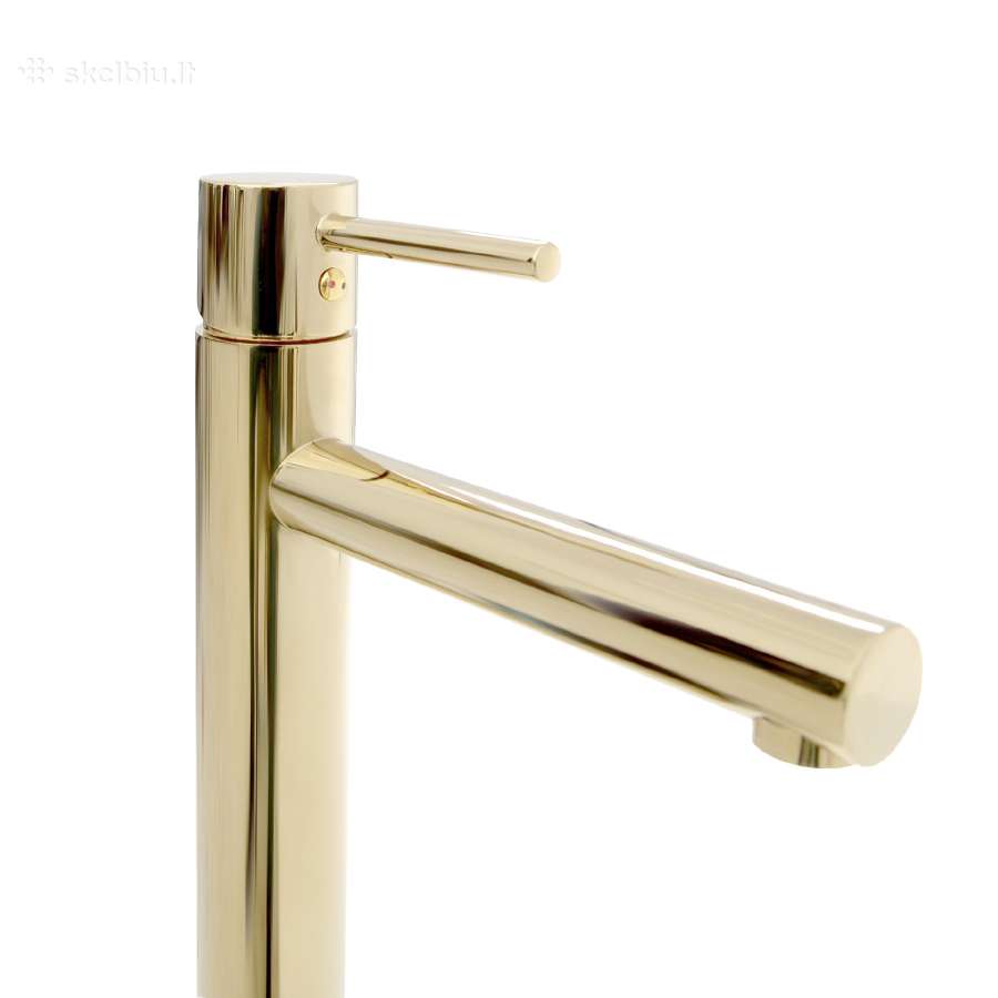 Auksinis Praustuvo maišytuvas Tess Gold 31 - nuotraukos Nr. 4