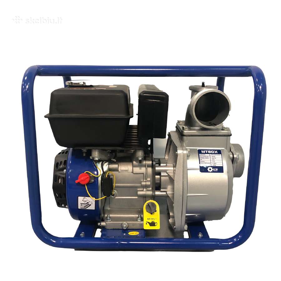 Benzininis vandens siurblys Gtm Mt80x 10hp 65m3/h