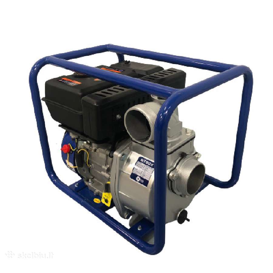 Benzininis vandens siurblys 10hp Mt80x 65m3/h - nuotraukos Nr. 2