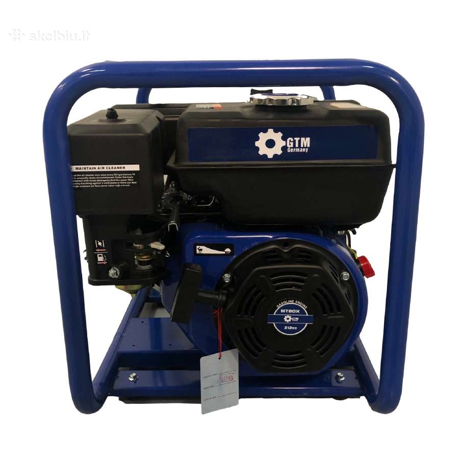 Benzininis vandens siurblys 10hp Mt80x 65m3/h - nuotraukos Nr. 4