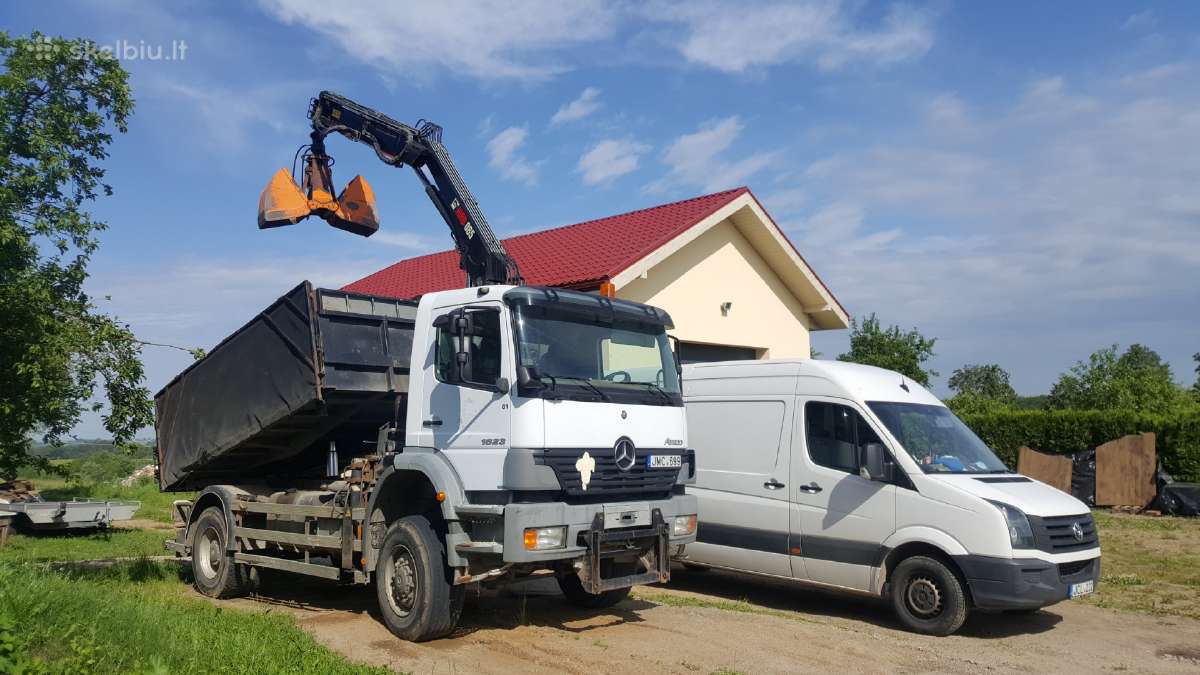Žvyras Smėlis Skalda Juodžemis Atsijos Malkos - nuotraukos Nr. 8