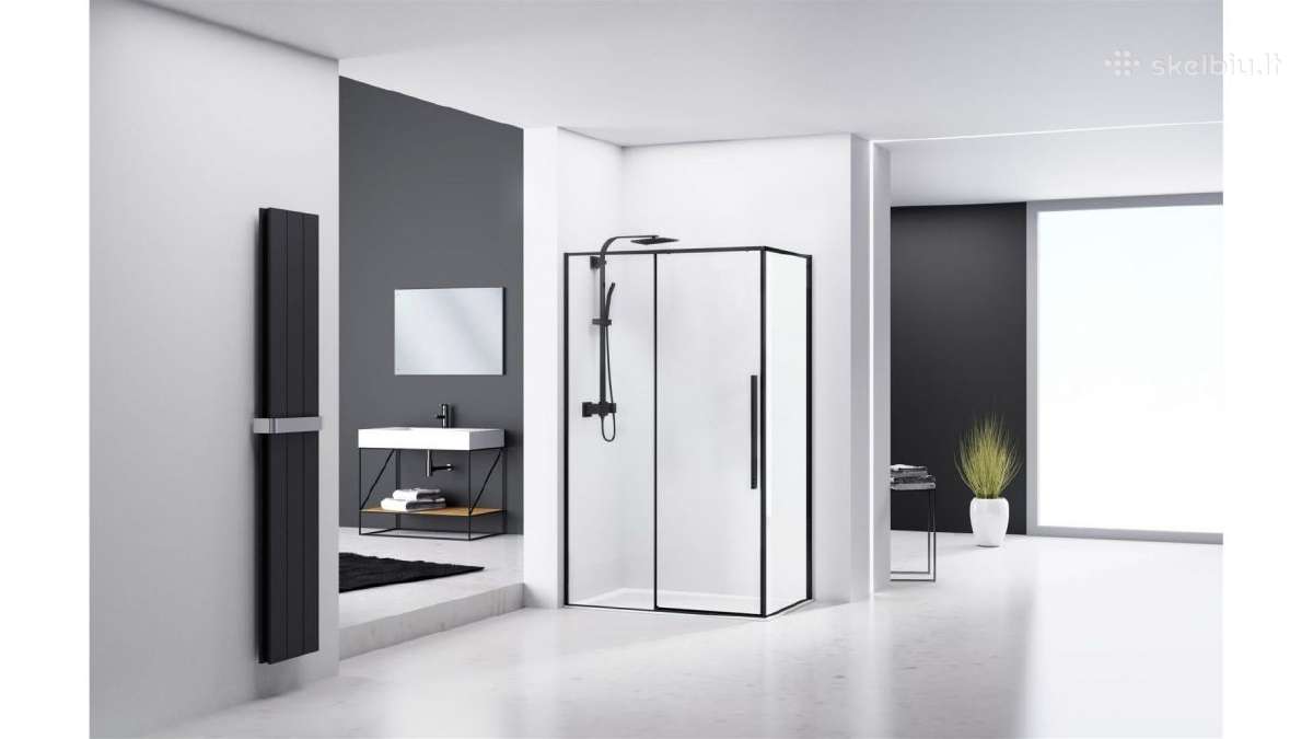 Juoda Dušo kabina Solar black