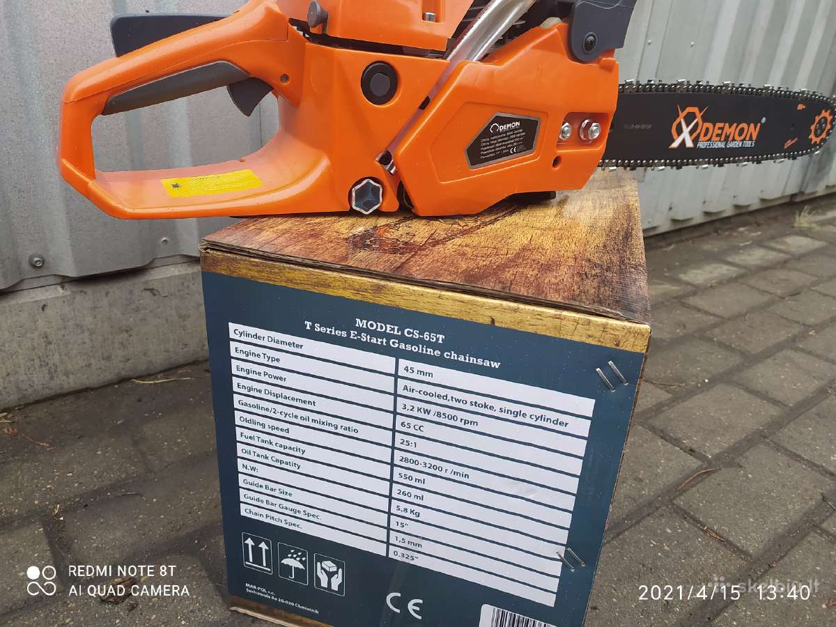 Pjuklas Works 3.3 kw ir Demon 3.2kw - nuotraukos Nr. 7