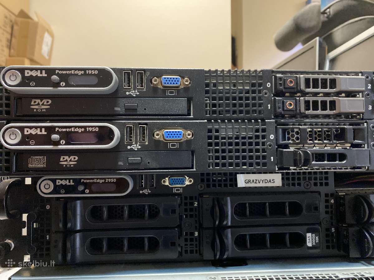 Dell Precision Poweredger610 1950 Xeon Cisco 2960g - nuotraukos Nr. 4