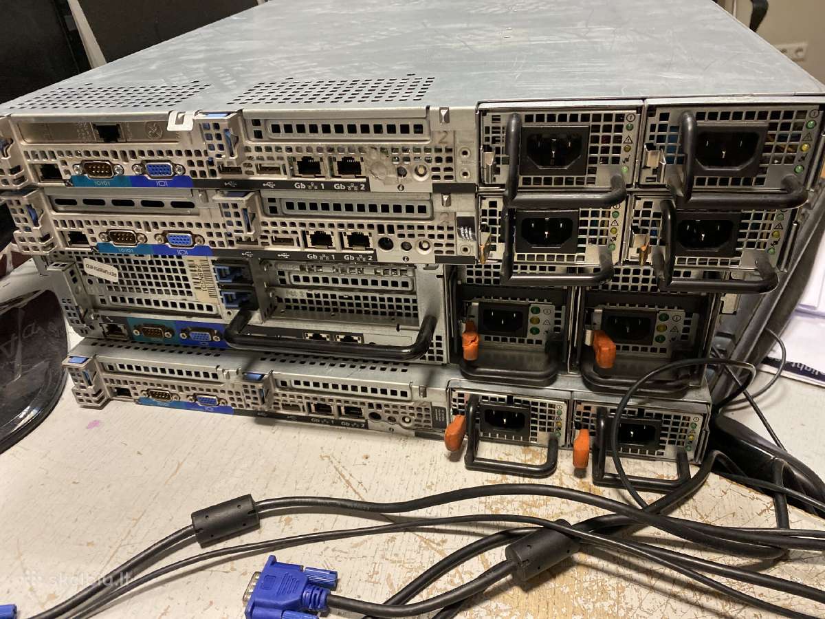 Dell Precision Poweredger610 1950 Xeon Cisco 2960g - nuotraukos Nr. 5