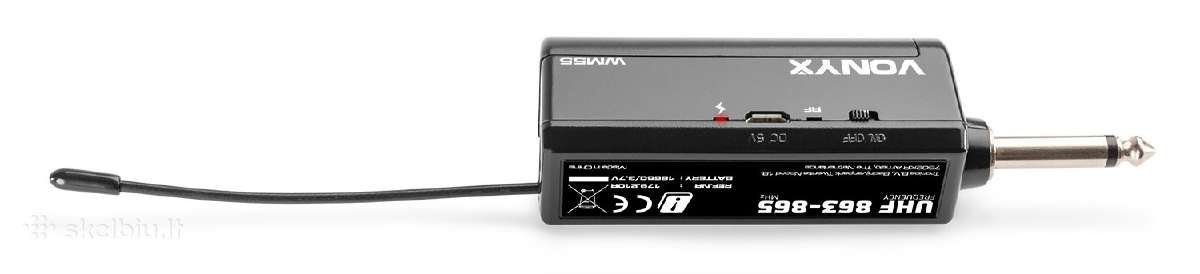 Bevielis mikrofonas Vonyx Wm55 Plug-and-play Uhf - nuotraukos Nr. 8