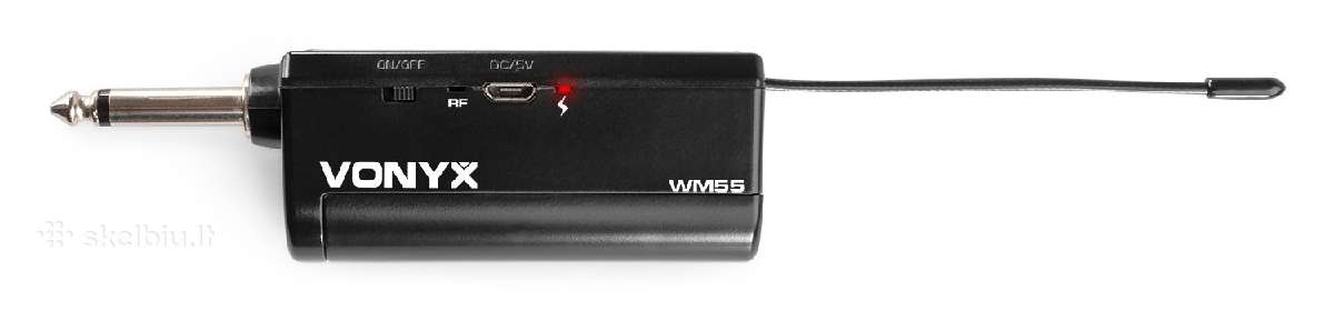 Bevielis mikrofonas Vonyx Wm55 Plug-and-play Uhf - nuotraukos Nr. 7