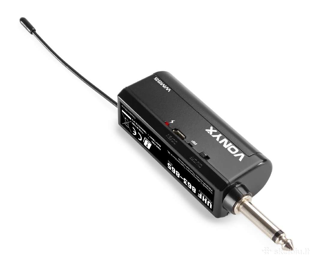 Bevielis mikrofonas Vonyx Wm55 Plug-and-play Uhf - nuotraukos Nr. 10