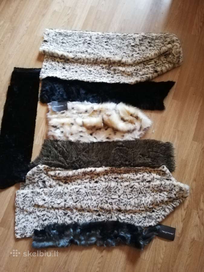 Kailiu atraižų likučiai rankdarbiams. Viskas 5 eu.