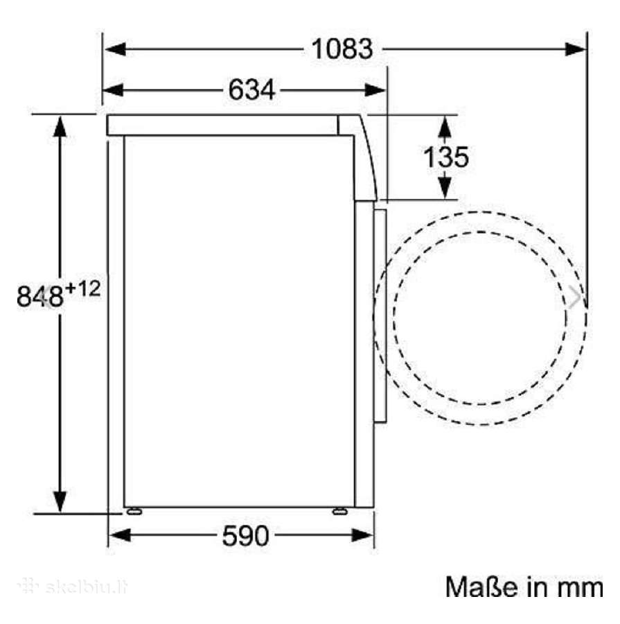 Siemens iq700 isensoric (2019m.) 8kg A+++ (-30%) - nuotraukos Nr. 10