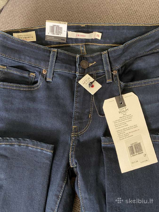 Levis 711 džinsai - nuotraukos Nr. 2