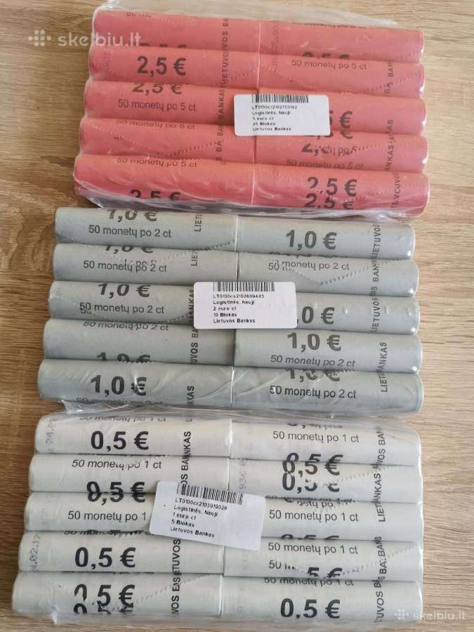 Lietuva 1c,2c, Unc –blokai