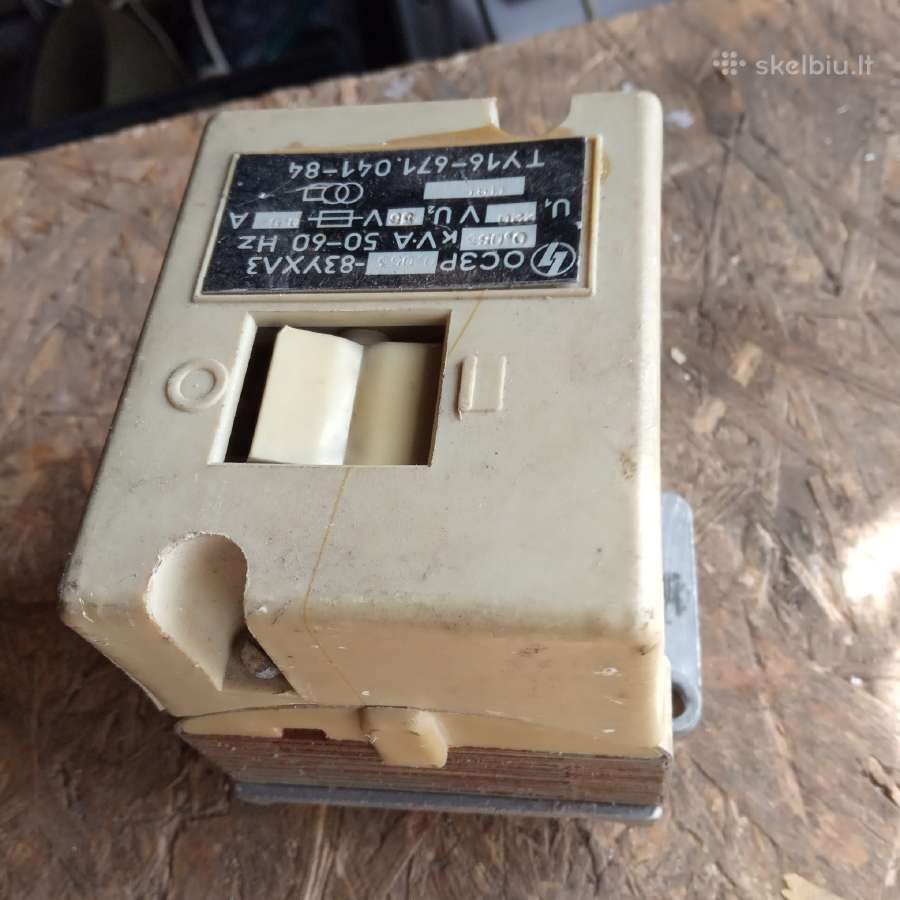 Transformatoriai 36 V , 12 V ir 24 V