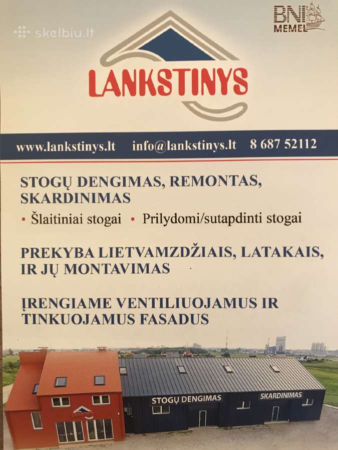 Skardininkai, stogdengiai, vent fasadai - nuotraukos Nr. 5