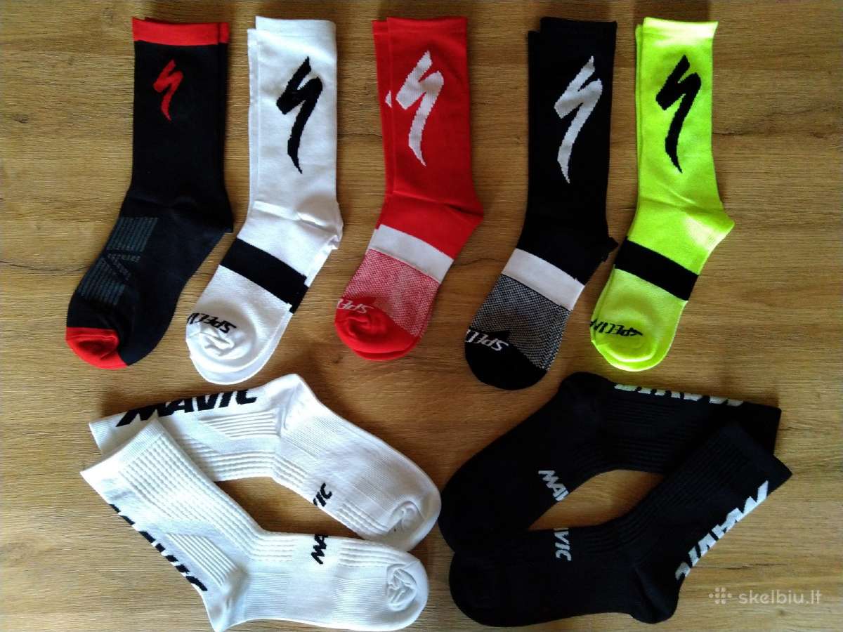 Dviratininko batai antbačiai kojinės ir pedalai - nuotraukos Nr. 17
