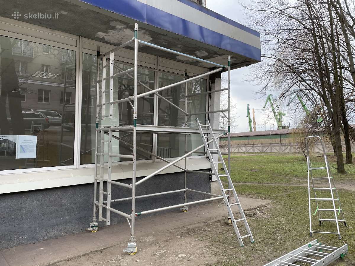 Aliumininio bokštelio, fasadiniu pastoliu nuoma, - nuotraukos Nr. 6