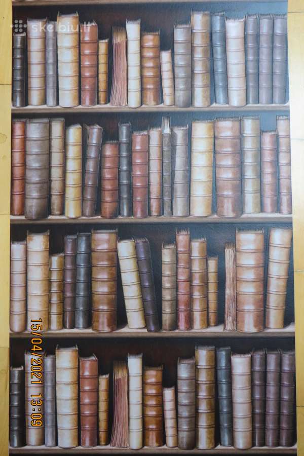 Tapetai 3D bibliotheque Ugepa France