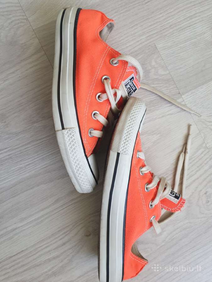 Koralo -oranžinės sp.ryškūs Converse - nuotraukos Nr. 2
