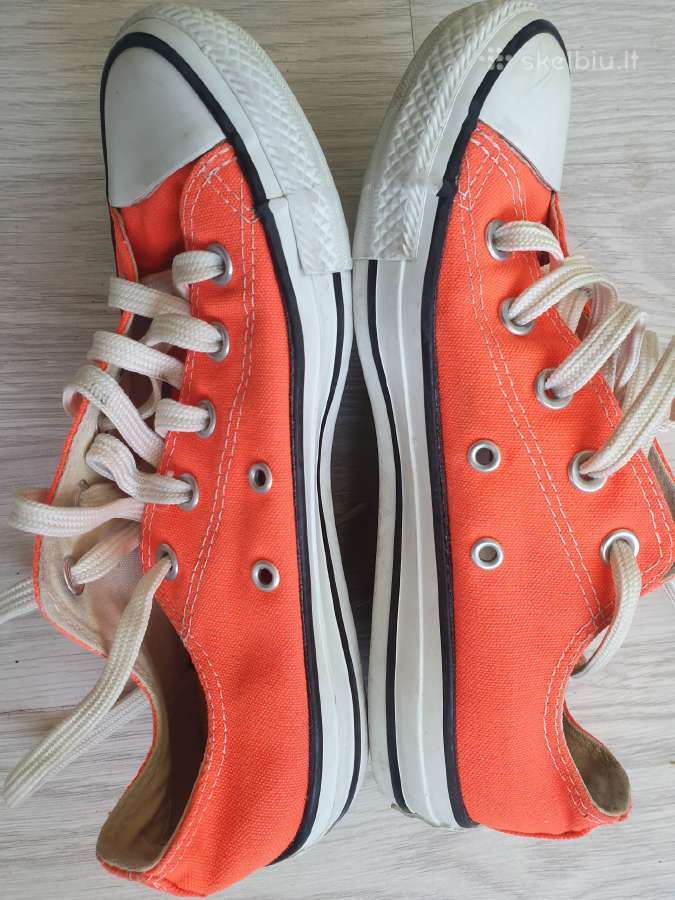 Koralo -oranžinės sp.ryškūs Converse - nuotraukos Nr. 3