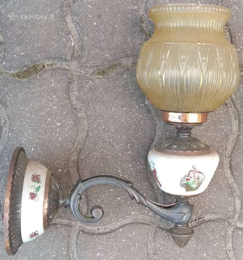 Senovinių šviestuvų komplektas - nuotraukos Nr. 2