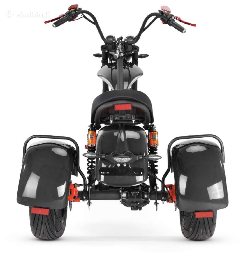 Elektrinis motoroleris čioperis su 3 ratais Cityco - nuotraukos Nr. 3