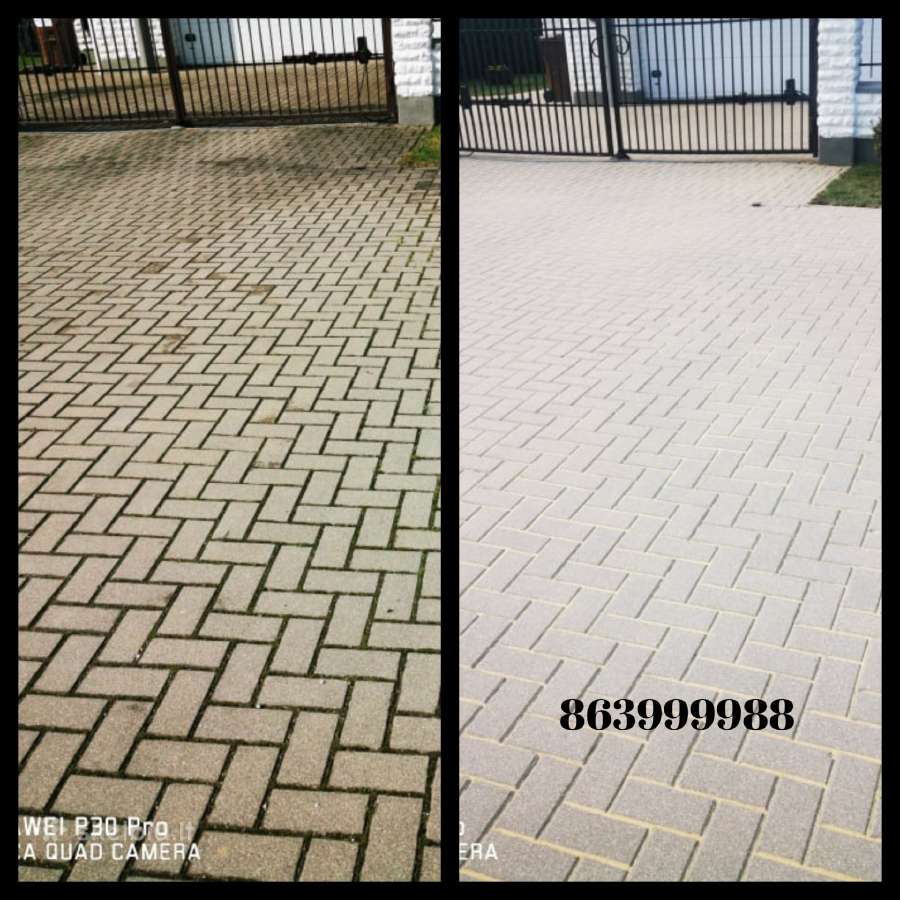 Fasadų, trinkelių, stogų, kiemo plovimas valymas. - nuotraukos Nr. 17