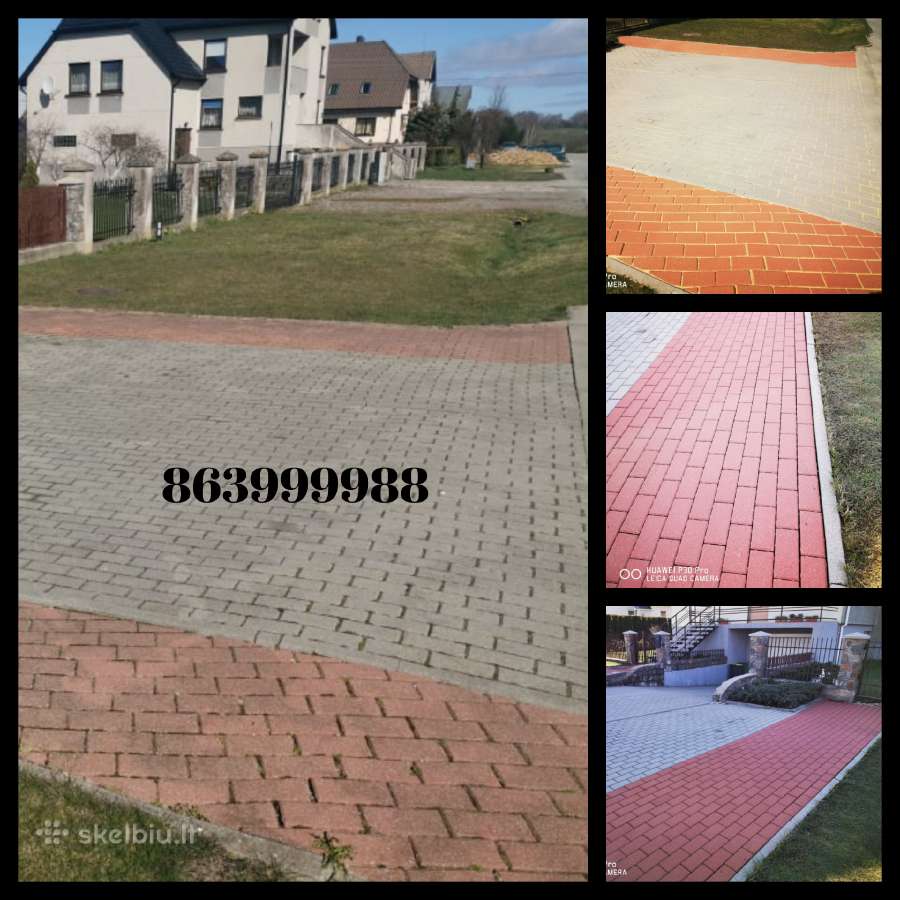 Fasadų, trinkelių, stogų, kiemo plovimas valymas. - nuotraukos Nr. 20