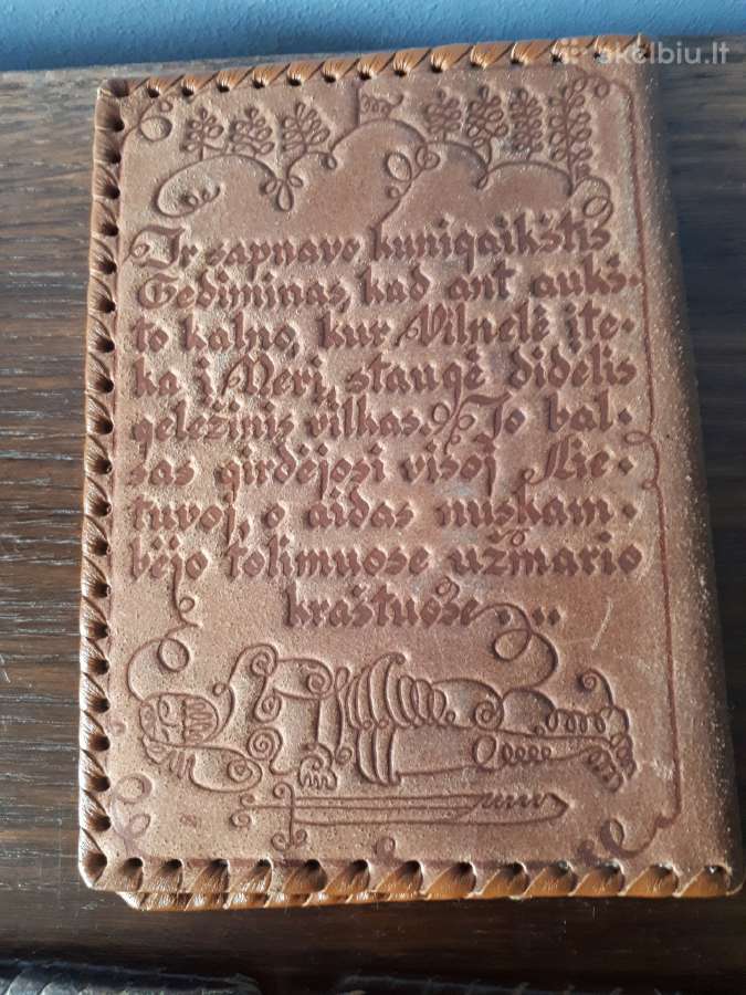 Dailės kombinato gamybos odiniai dėklai - nuotraukos Nr. 3