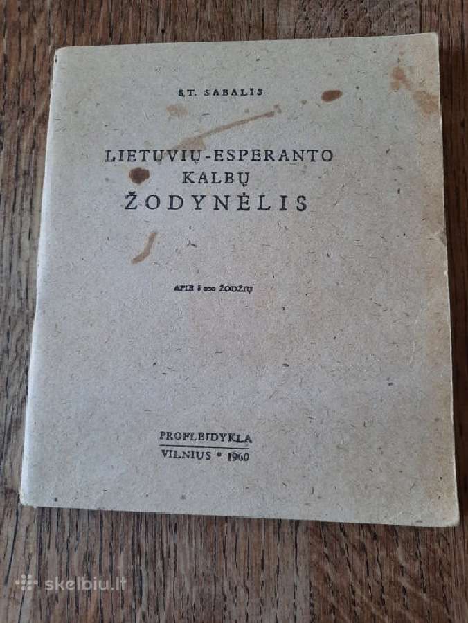 Lietuvių- esperanto kalbų žodynėlis