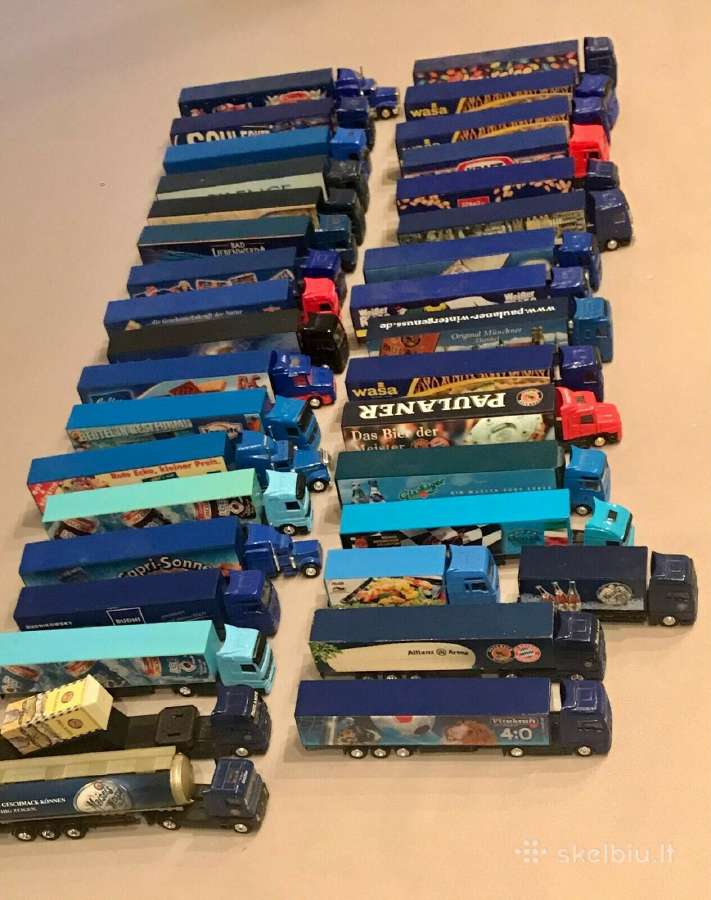 Sunkvežimių modeliai 1:87 Man Meredes Benz Ford Sc - nuotraukos Nr. 2