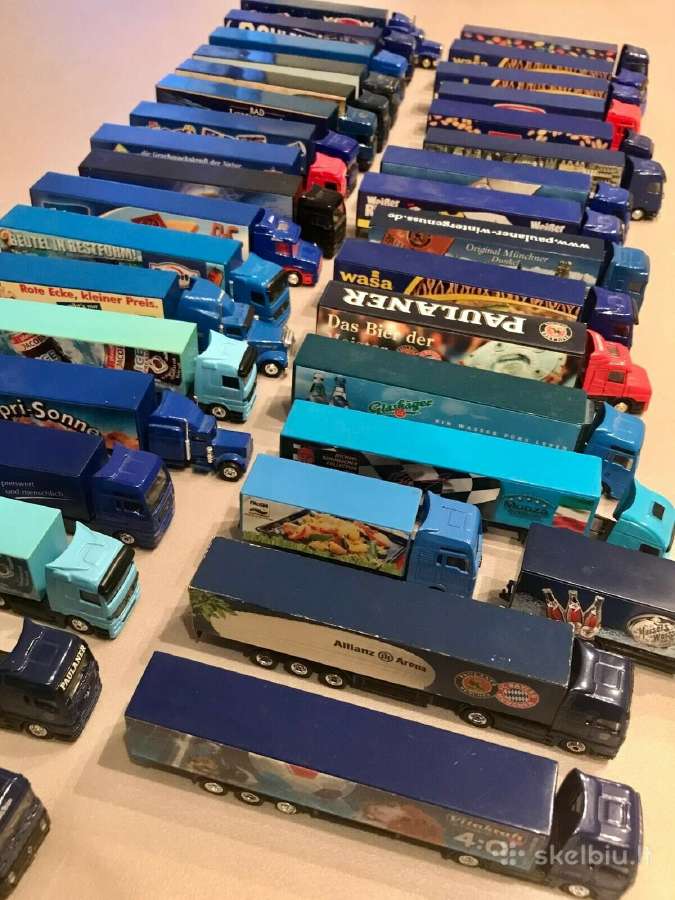 Sunkvežimių modeliai 1:87 Man Meredes Benz Ford Sc - nuotraukos Nr. 3
