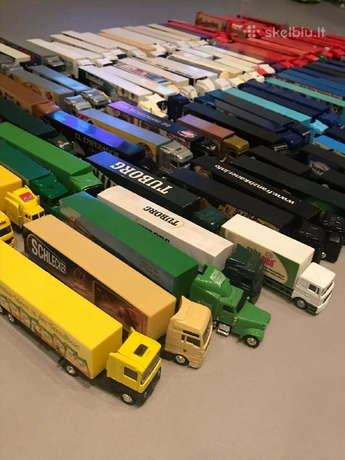 Sunkvežimių modeliai 1:87 Man Meredes Benz Ford Sc - nuotraukos Nr. 8