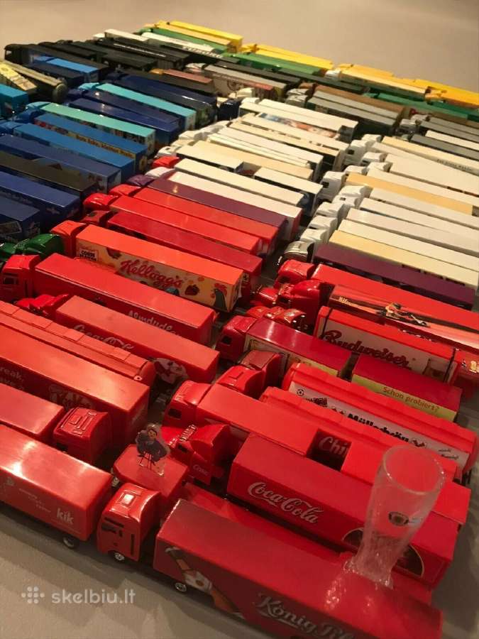 Sunkvežimių modeliai 1:87 Man Meredes Benz Ford Sc - nuotraukos Nr. 11