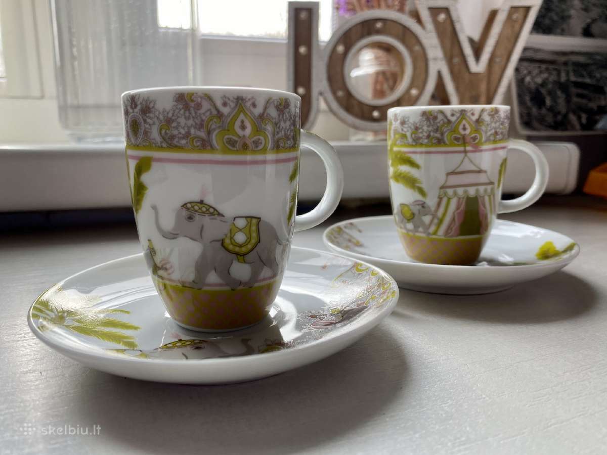 Originalus Espresso Puodelių Setas Jour du Cirque