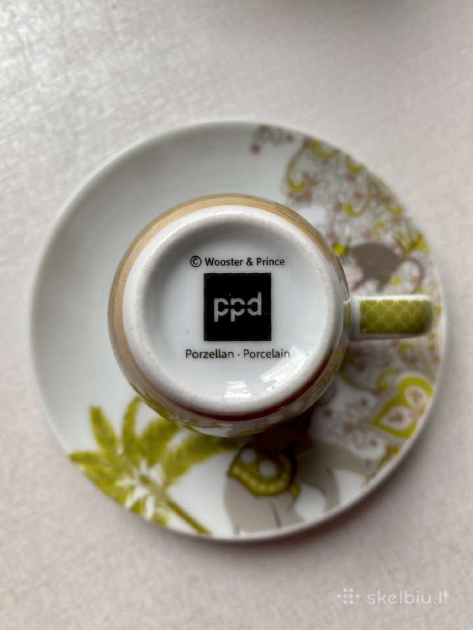Originalus Espresso Puodelių Setas Jour du Cirque - nuotraukos Nr. 6