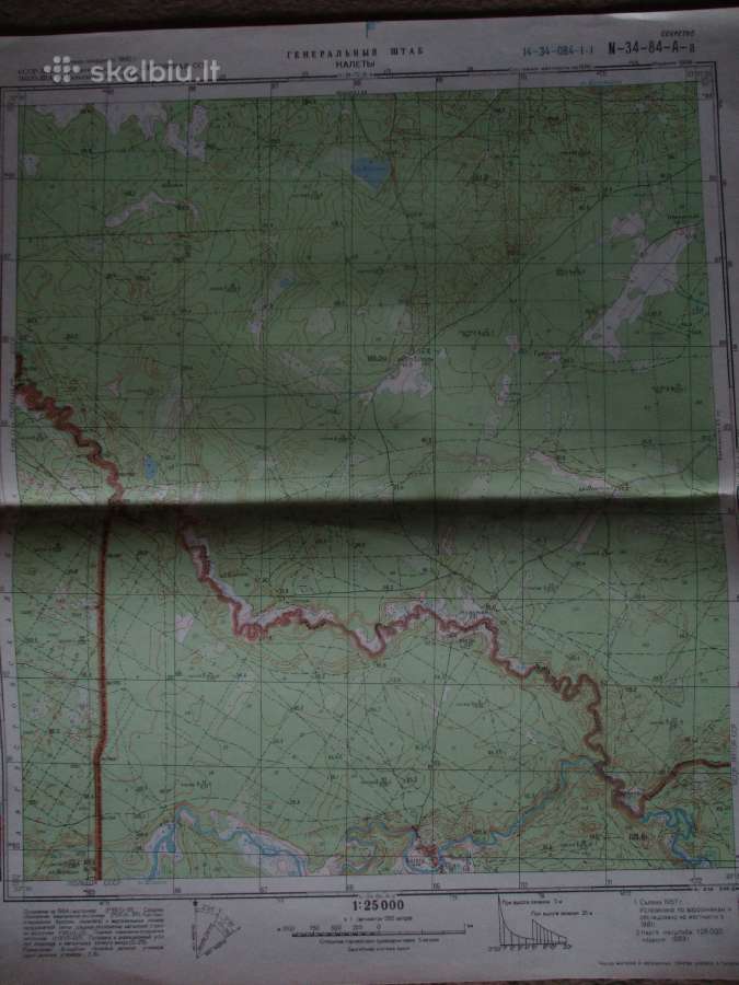 Seni topografiniai žemėlapiai - nuotraukos Nr. 2