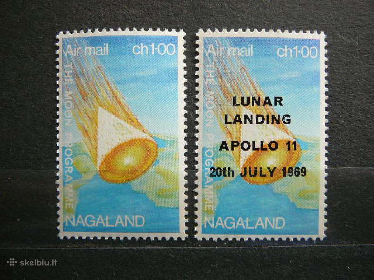 Kosmosas Apollo 11 Nagaland svarus sk553s