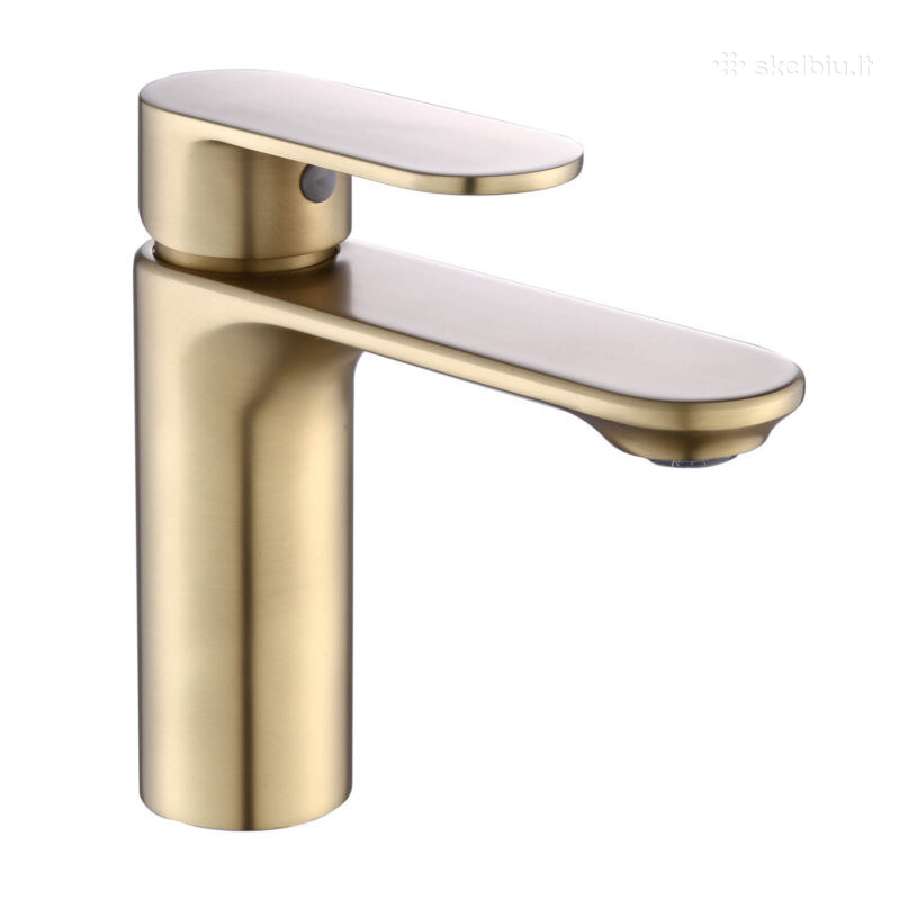 Braižyto aukso maišytuvai, Brushed gold, matinio