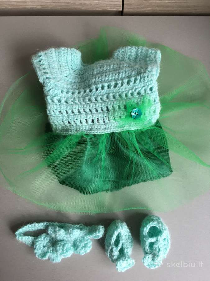 Rankų darbo rūbeliai, tinkantis lėlėi 43cm - nuotraukos Nr. 13