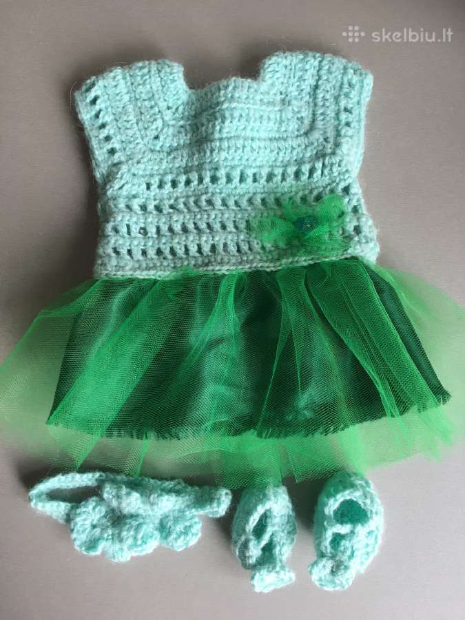 Rankų darbo rūbeliai, tinkantis lėlėi 43cm - nuotraukos Nr. 14