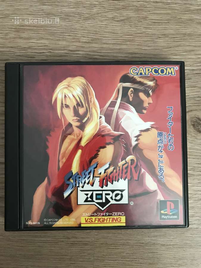 Street fighter zero ps1, ps2, PS3, ntsc-j