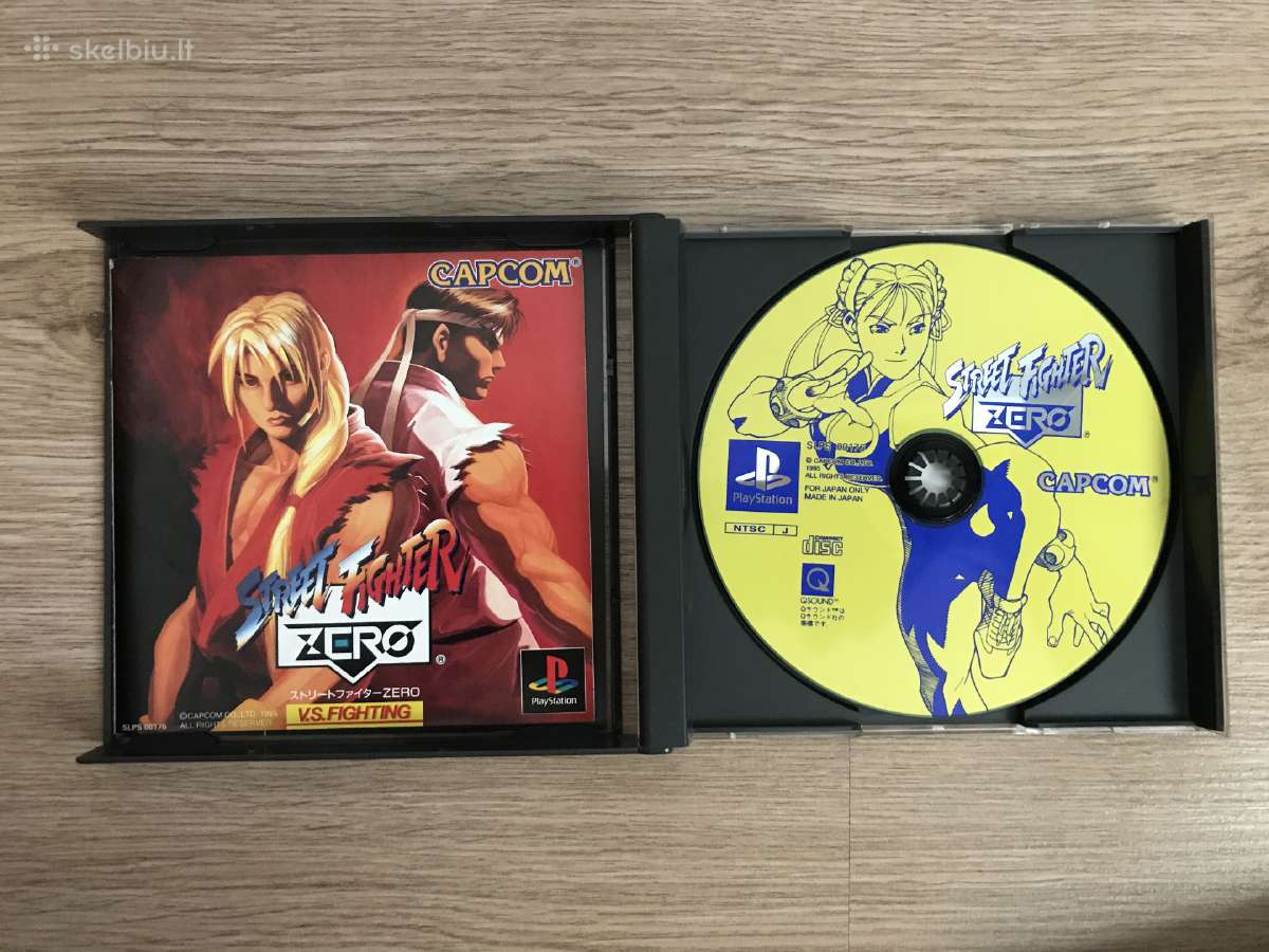 Street fighter zero ps1, ps2, PS3, ntsc-j - nuotraukos Nr. 3