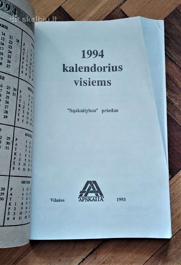 Kalendoriai - nuotraukos Nr. 8