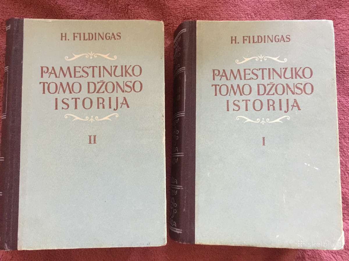 H. Fildingas Pamestinuko Tomo Džonso istorija I II
