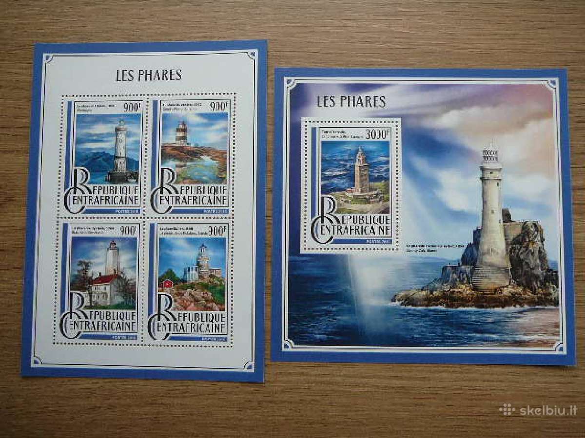 Svyturiai C. Afrikos Resp. 2016 Mnh vka436