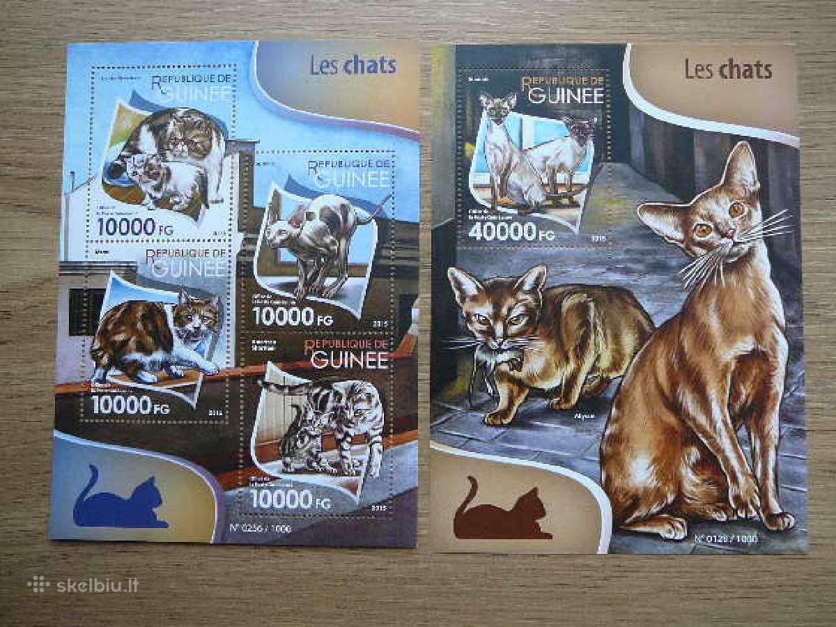 Kates Gvineja 2015 Mnh vka438