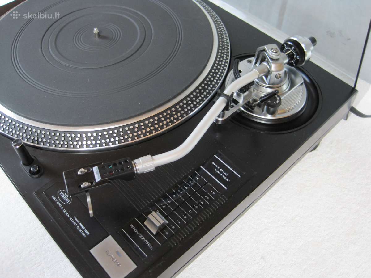 Plokštelių grotuvai Sanyo Electrovision Thorens - nuotraukos Nr. 3